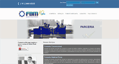 Desktop Screenshot of fbmfomento.com.br